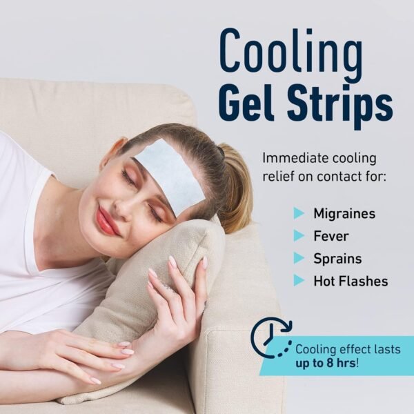 PARCHE DE GEL EN FRÍO / MIGRAÑA / FIEBRE